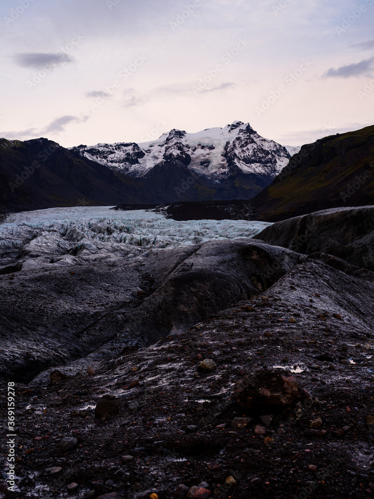 Svínafellsjökull glacier Svínafellsjökull glacier