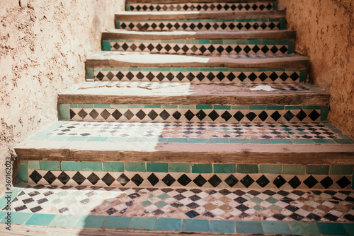 Maroccan tiles photo