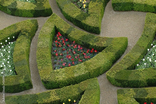 Photos GARDEN OF VILLANDRY CASTLE, LOIRE VALLEY CASTLE, FRANCE