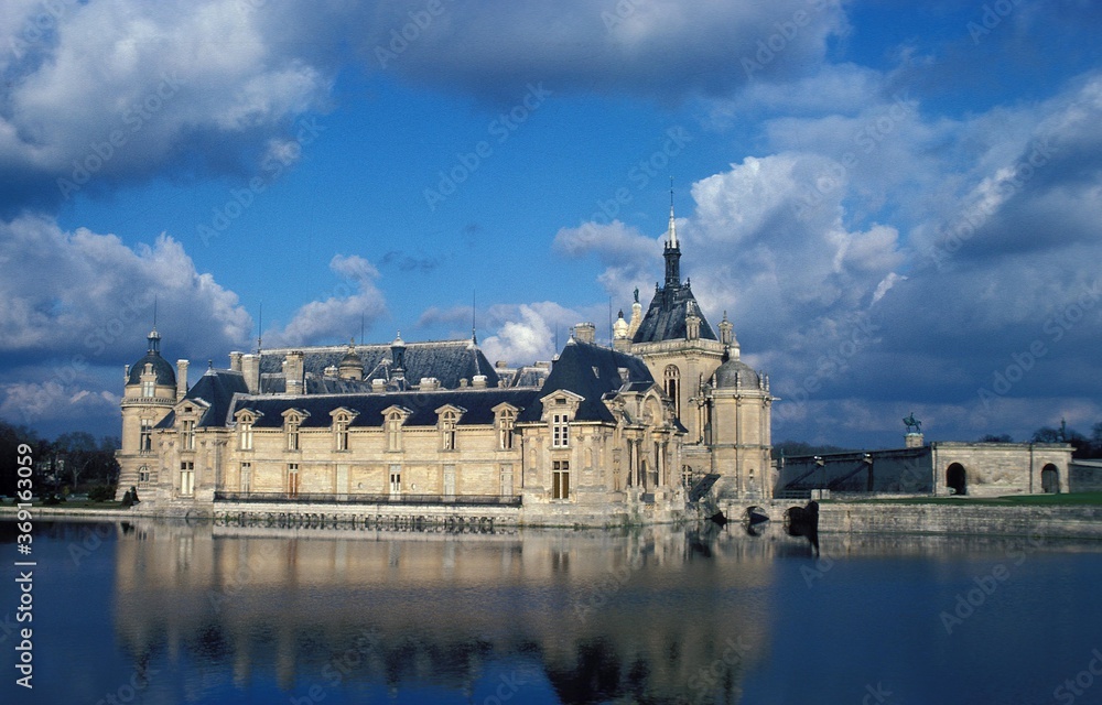CHANTILLY CASTLE IN FRANCE