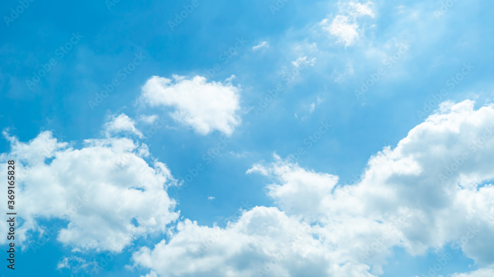 Naklejka premium 青空・雲