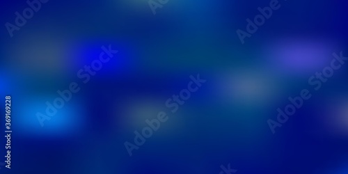 Light blue vector gradient blur template.