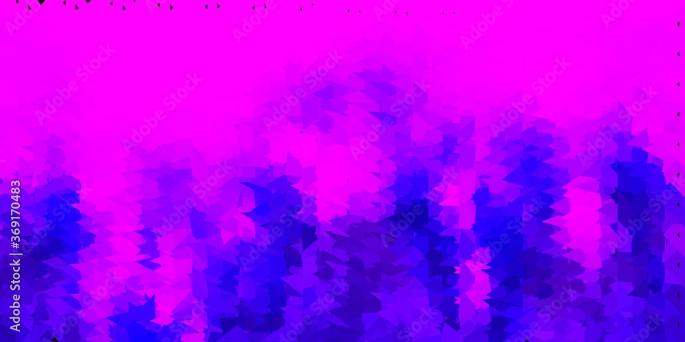 Dark purple vector geometric polygonal layout.