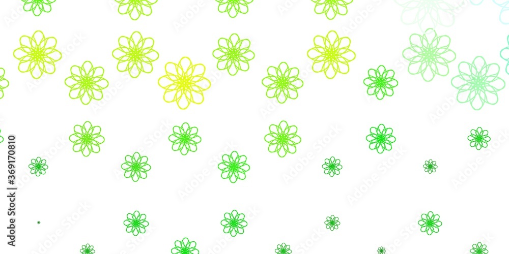 Light Green, Yellow vector template with lines. Light Green, Yellow vector template with lines.