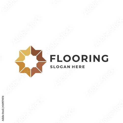 flooring logo inspiration for interior industry.
