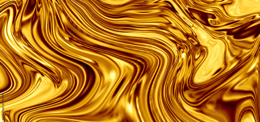 Shiny gold ripple texture background Shiny gold ripple texture background
