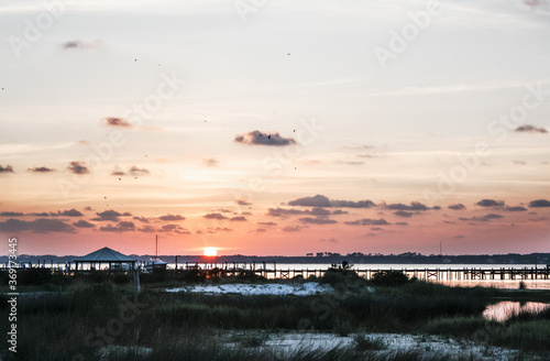 Sunset on Navarre Beach