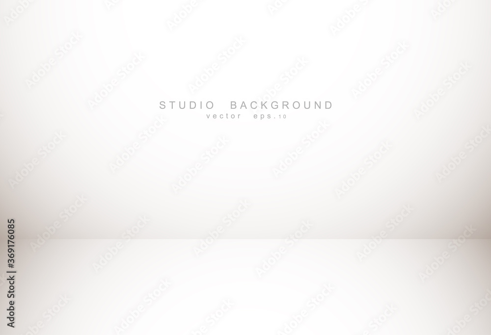 Fototapeta premium Abstract luxury empty pastel brown gradient with border brown vignette, Studio backdrop display of product, Business backdrop. Vector Illustration.
