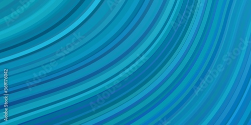 Light BLUE vector texture with circular arc. Colorful illustration with curved lines. Pattern for commercials, ads.
