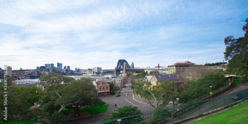View of Sydney Harbour Sydney NSW Australia 