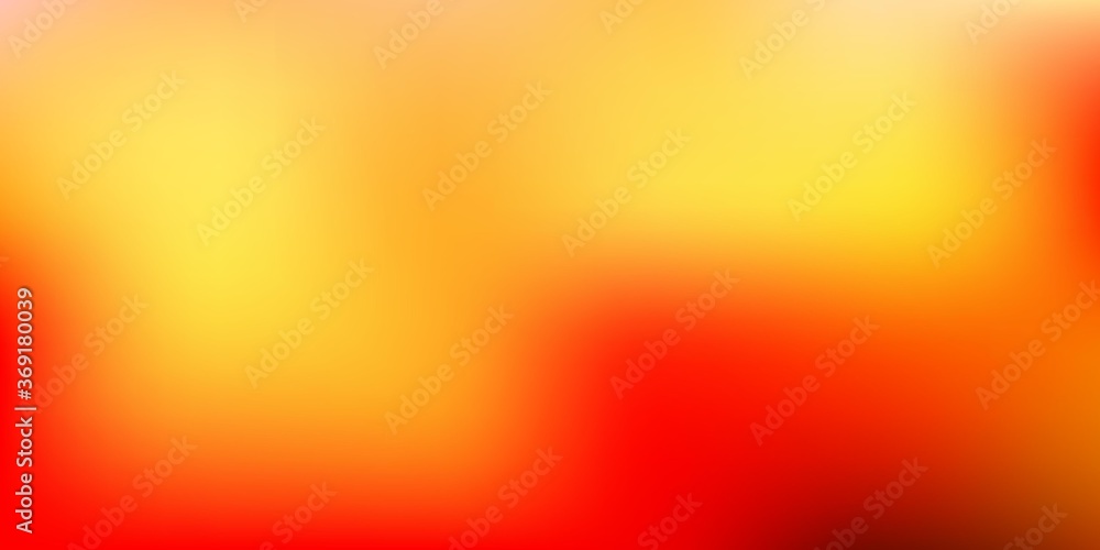Light Pink, Yellow vector gradient blur texture.