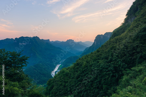 The natural scenery of Guilin, China, the beautiful rural natural landscape. © zhuxiaophotography