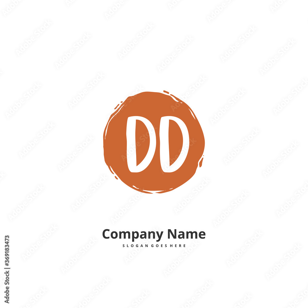 D DD Initial handwriting and signature logo design with circle. Beautiful design handwritten logo for fashion, team, wedding, luxury logo. D DD Initial handwriting and signature logo design with circle. Beautiful design handwritten logo for fashion, team, wedding, luxury logo.