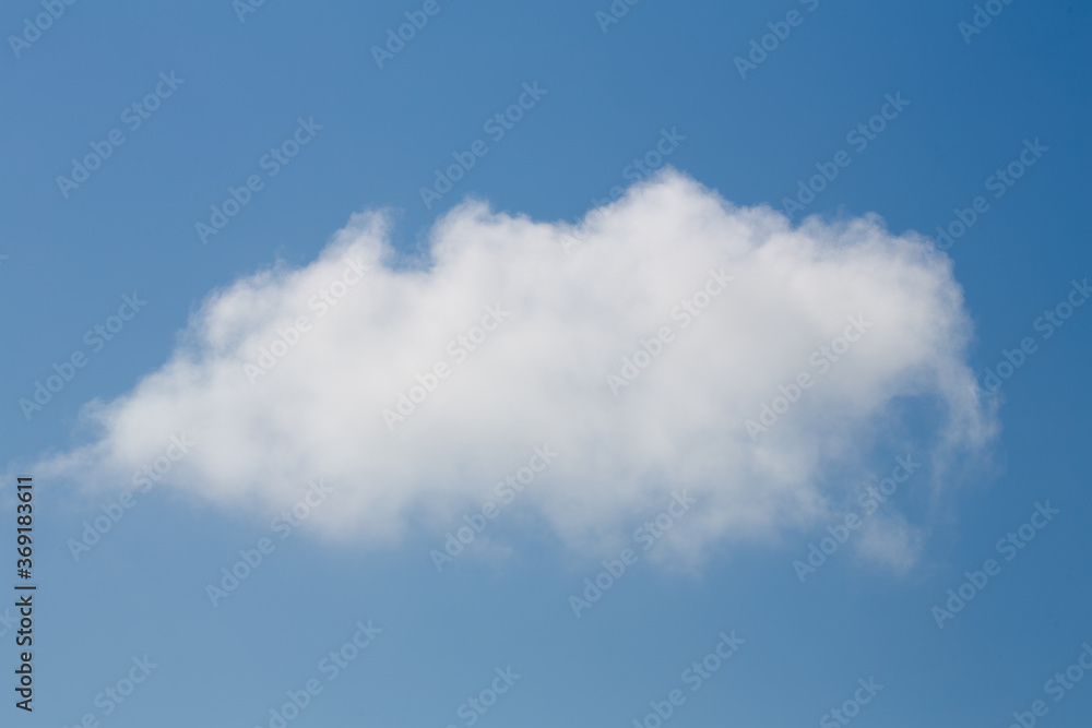pure white fluffy cloud in blue sky pure white fluffy cloud in blue sky