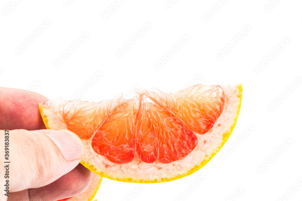 Grapefruit isolated on white background Grapefruit isolated on white background