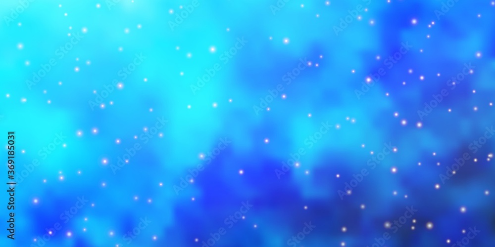 Light BLUE vector texture with beautiful stars. Blur decorative design in simple style with stars. Best design for your ad, poster, banner. Light BLUE vector texture with beautiful stars. Blur decorative design in simple style with stars. Best design for your ad, poster, banner.