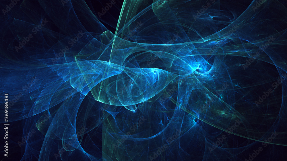 3D rendering abstract multicolor fractal light background 3D rendering abstract multicolor fractal light background