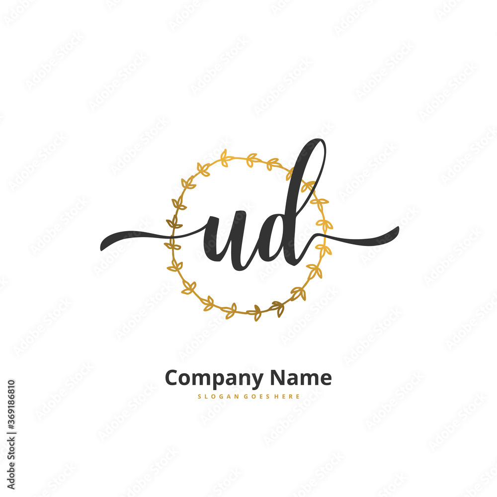 U D UD Initial handwriting and signature logo design with circle. Beautiful design handwritten logo for fashion, team, wedding, luxury logo. U D UD Initial handwriting and signature logo design with circle. Beautiful design handwritten logo for fashion, team, wedding, luxury logo.