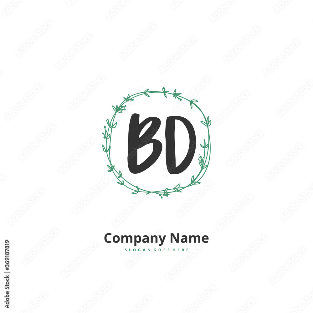 B D BD Initial handwriting and signature logo design with circle. Beautiful design handwritten logo for fashion, team, wedding, luxury logo. B D BD Initial handwriting and signature logo design with circle. Beautiful design handwritten logo for fashion, team, wedding, luxury logo.