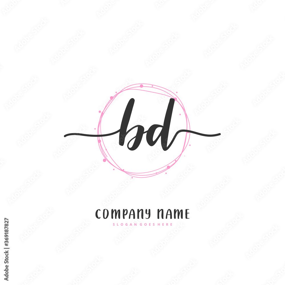 B D BD Initial handwriting and signature logo design with circle. Beautiful design handwritten logo for fashion, team, wedding, luxury logo. B D BD Initial handwriting and signature logo design with circle. Beautiful design handwritten logo for fashion, team, wedding, luxury logo.