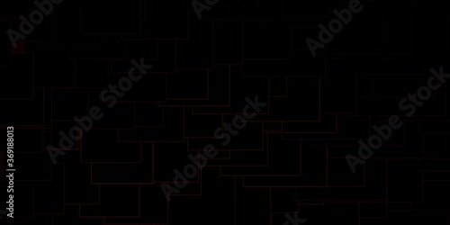 Dark Brown vector pattern in square style. Abstract gradient illustration with rectangles. Pattern for websites  landing pages.