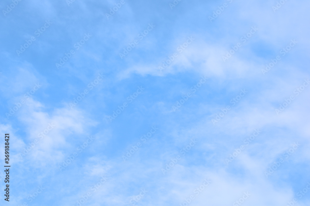 Bright Blue sky with white cloud. Beautiful sky background and wallpaper. Clear day and good weather in the morning. Bright Blue sky with white cloud. Beautiful sky background and wallpaper. Clear day and good weather in the morning.
