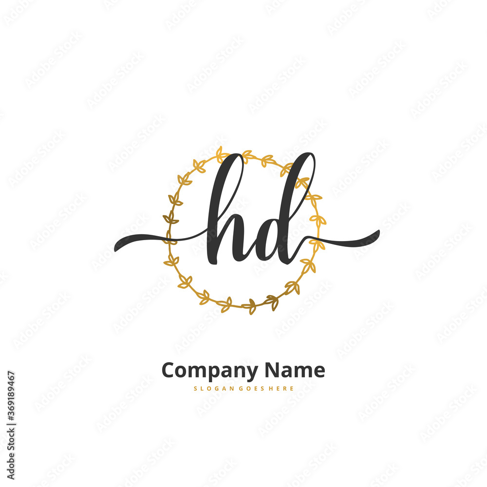 H D HD Initial handwriting and signature logo design with circle. Beautiful design handwritten logo for fashion, team, wedding, luxury logo. H D HD Initial handwriting and signature logo design with circle. Beautiful design handwritten logo for fashion, team, wedding, luxury logo.