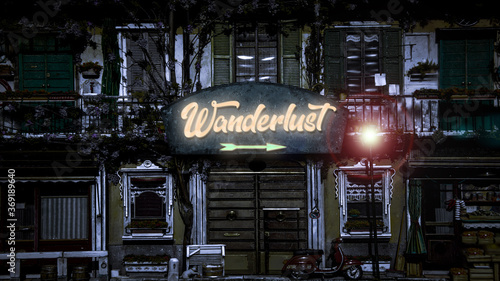 Street Sign to Wanderlust