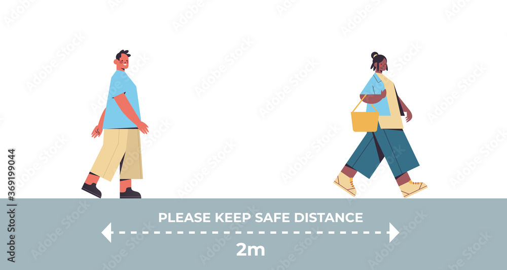 people keeping 2 meters distance to prevent coronavirus pandemic social distancing concept horizontal full length vector illustration people keeping 2 meters distance to prevent coronavirus pandemic social distancing concept horizontal full length vector illustration