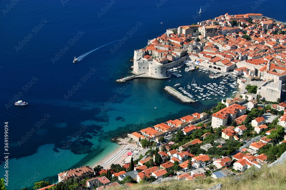 Beautiful Romantic Old Town Dubrovnik, Croatia