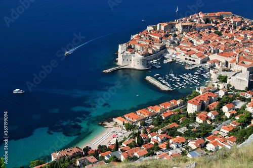 Beautiful Romantic Old Town Dubrovnik, Croatia © Yz-Wu