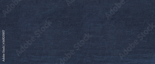 Clean blue denim texture banner