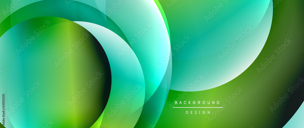 Circle modern geometric abstract background with liquid gradients Circle modern geometric abstract background with liquid gradients