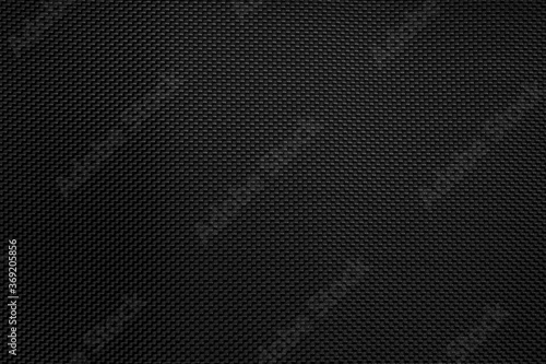 Black fabric texure pattern background