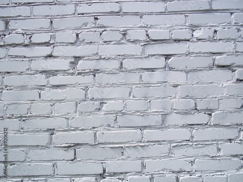 white brick wall