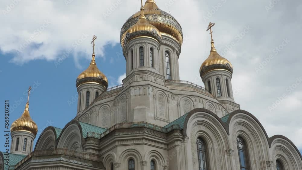 Sretensky Monastery, a christian orthodox church. New Martyrs and Confessors of the Russia cathedral. Sretensky Monastery, a christian orthodox church. New Martyrs and Confessors of the Russia cathedral.