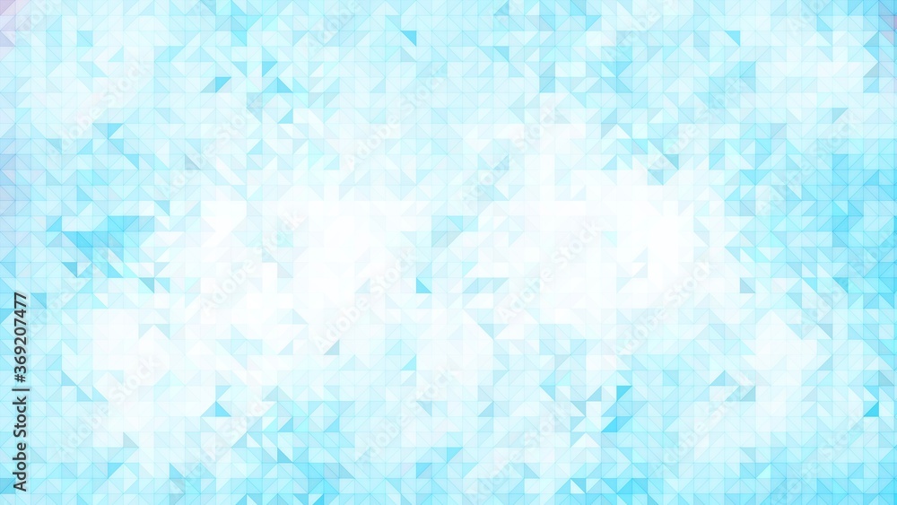 Fototapeta premium blue white color block polygon geometric pattern abstract background 