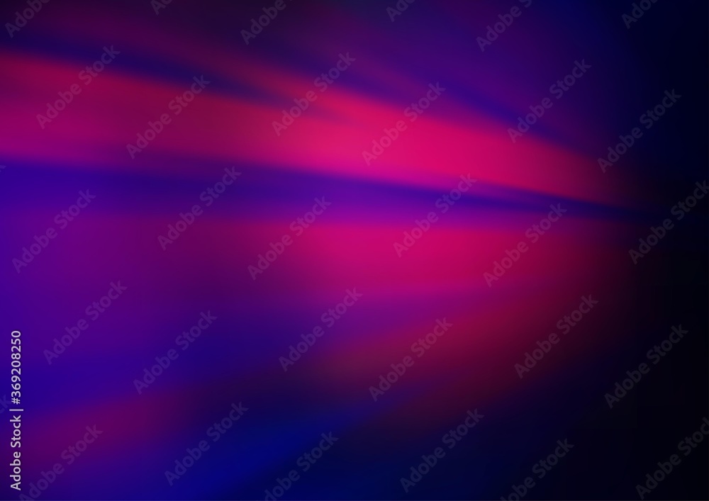 Dark Pink, Blue vector abstract blurred template. An elegant bright illustration with gradient. A completely new design for your business.