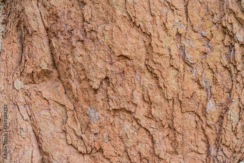 Muro de roca roja y textura grunge