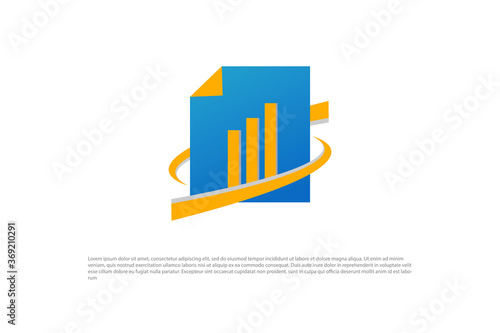 Free Download Financial Advisors Logo Design Template Vector Icon - GFXLoad