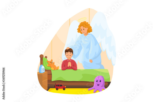 Christianity, religion, protection, prayer, care, worship, support concept