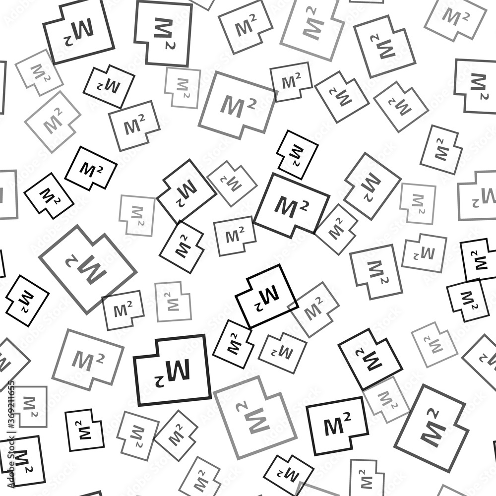 Black House plan icon isolated seamless pattern on white background. Vector Illustration. Black House plan icon isolated seamless pattern on white background. Vector Illustration.