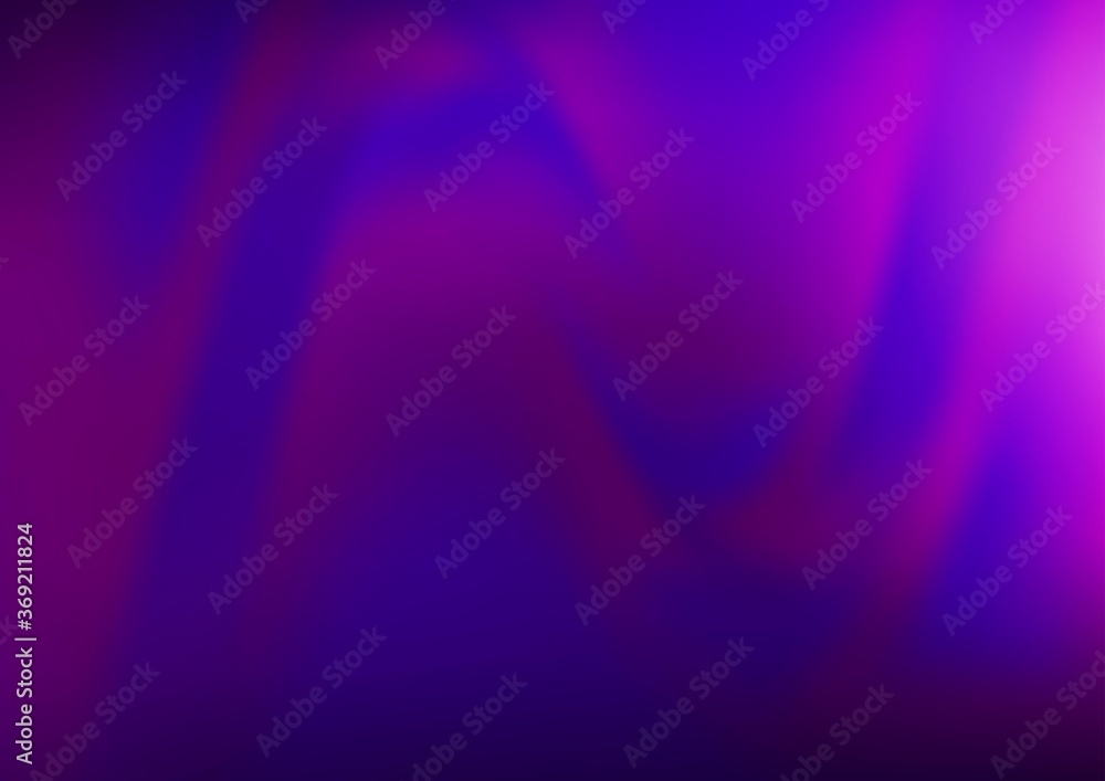 Fototapeta premium Light Purple vector blurred shine abstract pattern. An elegant bright illustration with gradient. A completely new template for your design.