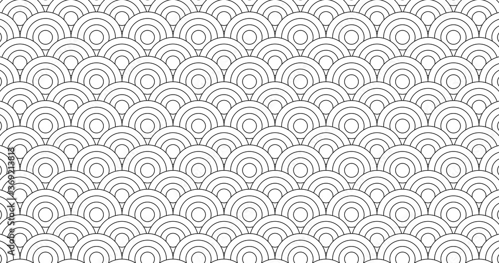 Chinese new year. Vector black and white abstract design. Japanese traditional background with waves Chinese new year. Vector black and white abstract design. Japanese traditional background with waves