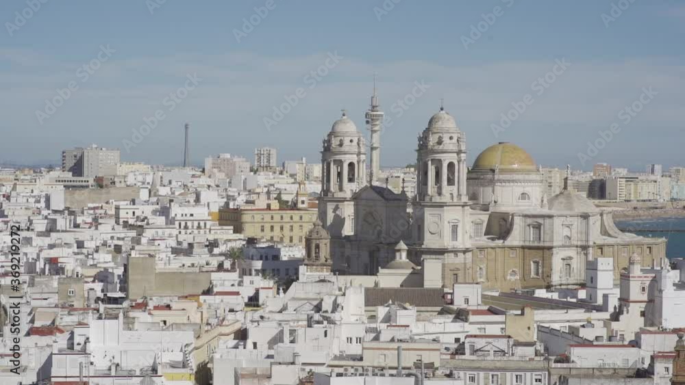 Panoramic view of the rooftops of the city Panoramic view of the rooftops of the city