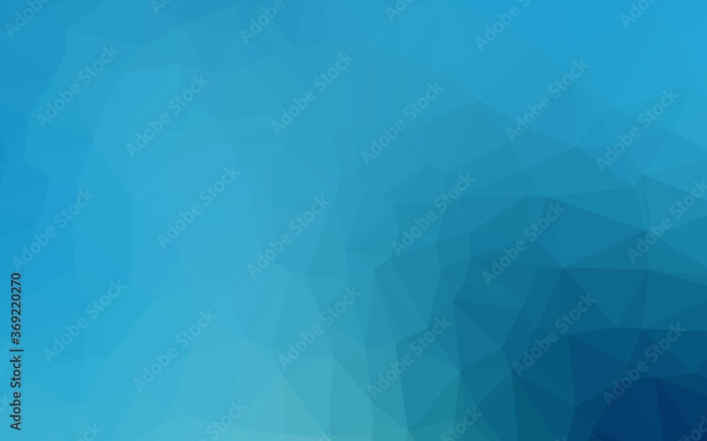 Light BLUE vector shining triangular background. Triangular geometric sample with gradient. Completely new design for your business. Light BLUE vector shining triangular background. Triangular geometric sample with gradient. Completely new design for your business.