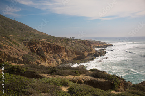 Pacific Coast, Cabrillo National Monument, San Diego, California, USA