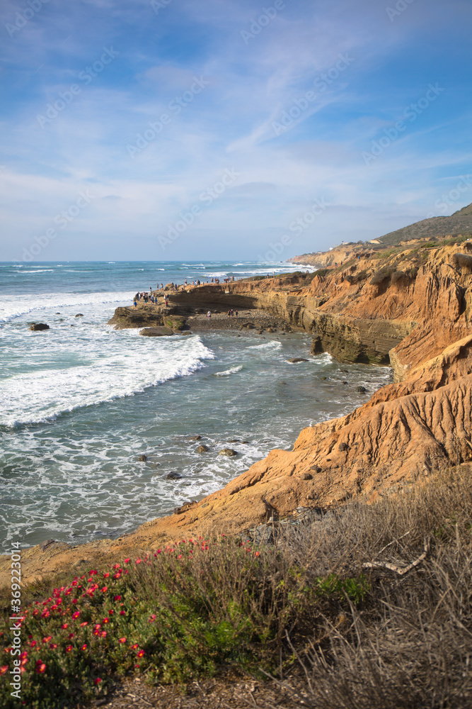 Pacific Coast, Cabrillo National Monument, San Diego, California, USA