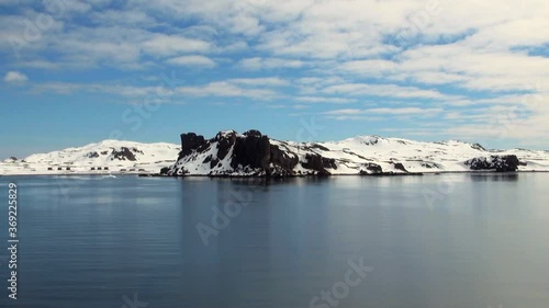 González Videla Base, is a Chilean base on the Antarctic mainland's Waterboat Point in Paradise Bay, Antarctica photo