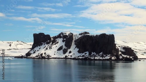 González Videla Base, is a Chilean base on the Antarctic mainland's Waterboat Point in Paradise Bay, Antarctica photo